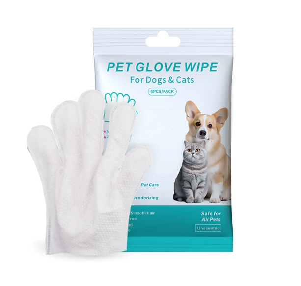 Pet Cleaning Gloves &amp; Wipes