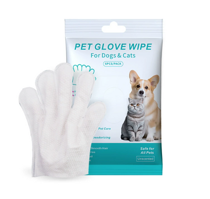 Pet Cleaning Gloves &amp; Wipes