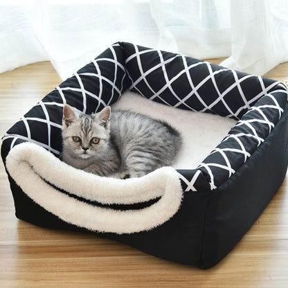Pet Dog and Cat Bed Villa - Dual Use Space Capsule