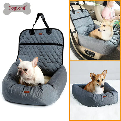 New Multifunctional Pet Car Bed with Thick Cushion